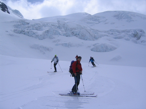 Und nochmal: Abfahrt vom Monte Pasquale