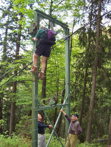 Bild: Seilbahnarbeiten 2