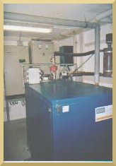 Bild: Blockheizkraftwerk, von vorne