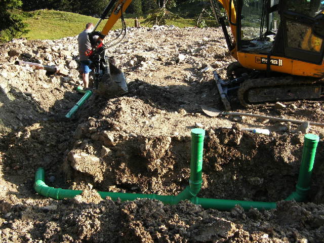 Neue Abwsser-Kanalisation