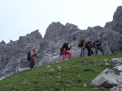 Anstieg zur Muttenkopf-Hütte