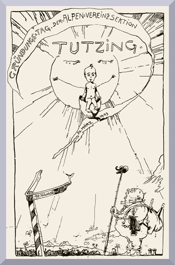 Gründungstag, Karrikatur