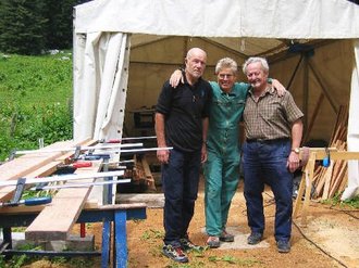 Bild: 3 ehrenamtliche Mitglieds-Schreiner