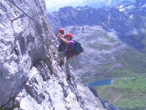 Nicht immer gibt es Tritte für die Füße