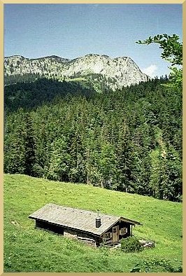 Bild: Blick von Süden auf die Benewand