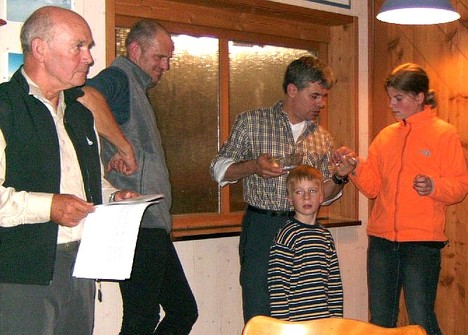 Auslosung der Gewinner